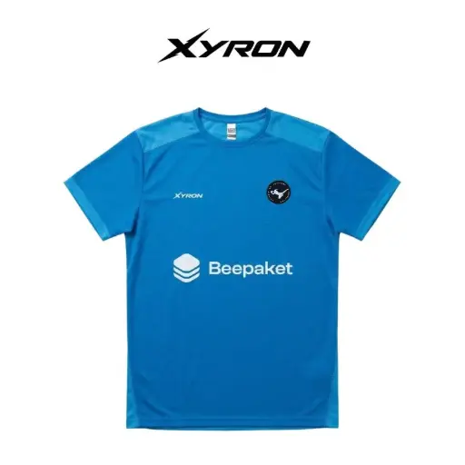Camiseta manga corta azul XYRON